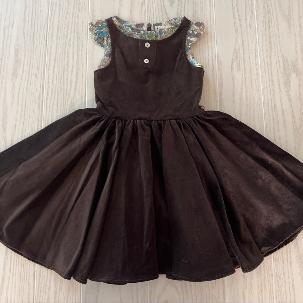 La Faute A Voltaire corduroy dress 2/3